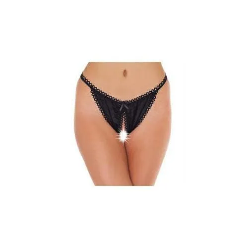 Anal Rimba Black Crotchless Tanga Anal Rimba Black Crotchless Tanga