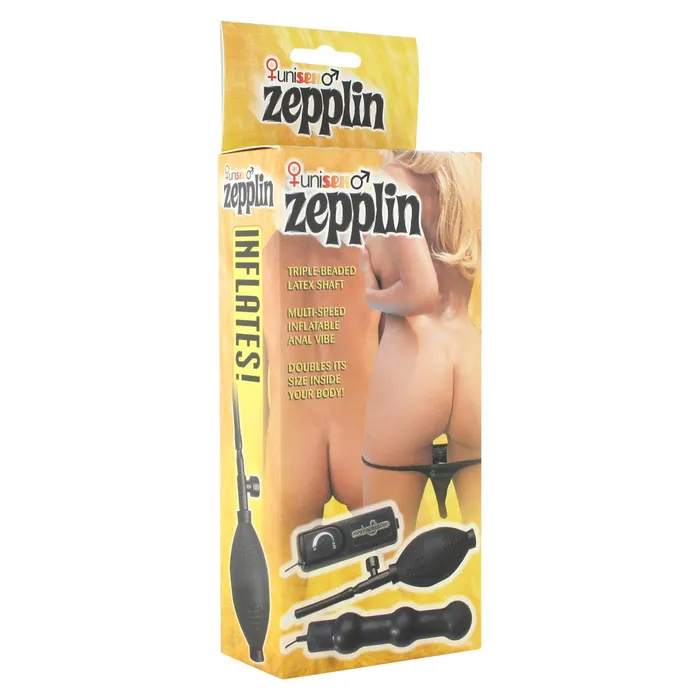 Anal Seven Creations Zepplin Unisex Inflatable Vibrating Anal Wand Black Anal Seven Creations Zepplin Unisex Inflatable Vibrating Anal Wand Black