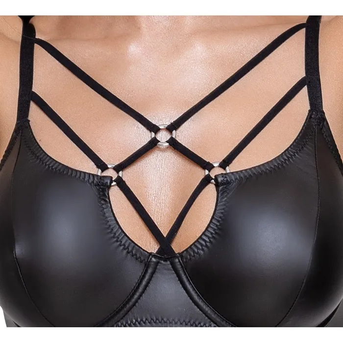 Cottelli Collection Anal Cottelli Matte Black Bra Set Size 85bl Cottelli Collection Anal Cottelli Matte Black Bra Set Size 85bl