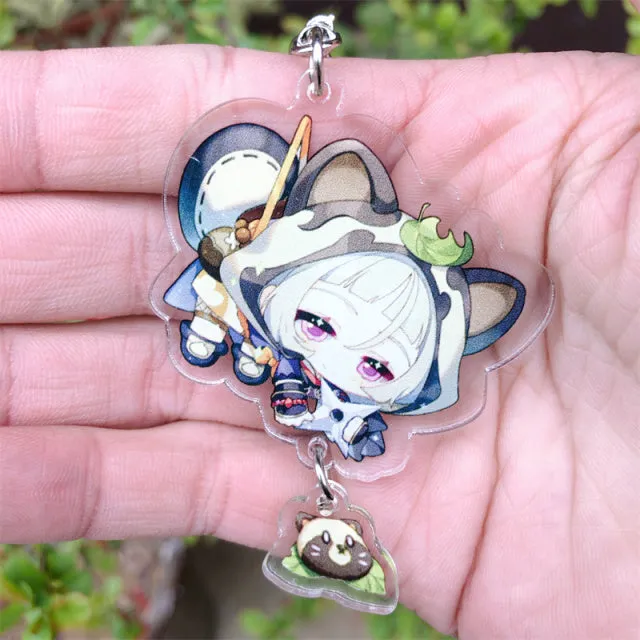 DB Global Surplus Game Genshin Impact Kaedehara Kazuha Tartaglia Keychain Accessories HUTAO XIAO Scaramouche Pendant Anime Cartoon Badge Games DB Global Surplus Game Genshin Impact Kaedehara Kazuha Tartaglia Keychain Accessories HUTAO XIAO Scaramouche Pendant Anime Cartoon Badge Games