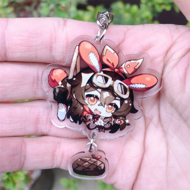 DB Global Surplus Game Genshin Impact Kaedehara Kazuha Tartaglia Keychain Accessories HUTAO XIAO Scaramouche Pendant Anime Cartoon Badge Games DB Global Surplus Game Genshin Impact Kaedehara Kazuha Tartaglia Keychain Accessories HUTAO XIAO Scaramouche Pendant Anime Cartoon Badge Games