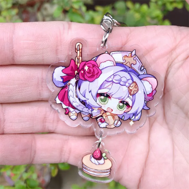 DB Global Surplus Game Genshin Impact Kaedehara Kazuha Tartaglia Keychain Accessories HUTAO XIAO Scaramouche Pendant Anime Cartoon Badge Games DB Global Surplus Game Genshin Impact Kaedehara Kazuha Tartaglia Keychain Accessories HUTAO XIAO Scaramouche Pendant Anime Cartoon Badge Games