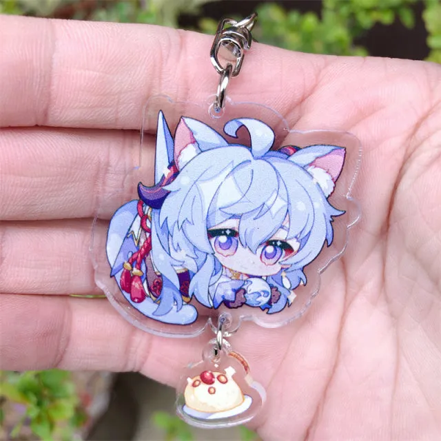 DB Global Surplus Game Genshin Impact Kaedehara Kazuha Tartaglia Keychain Accessories HUTAO XIAO Scaramouche Pendant Anime Cartoon Badge Games DB Global Surplus Game Genshin Impact Kaedehara Kazuha Tartaglia Keychain Accessories HUTAO XIAO Scaramouche Pendant Anime Cartoon Badge Games