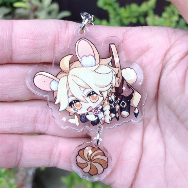 DB Global Surplus Game Genshin Impact Kaedehara Kazuha Tartaglia Keychain Accessories HUTAO XIAO Scaramouche Pendant Anime Cartoon Badge Games DB Global Surplus Game Genshin Impact Kaedehara Kazuha Tartaglia Keychain Accessories HUTAO XIAO Scaramouche Pendant Anime Cartoon Badge Games