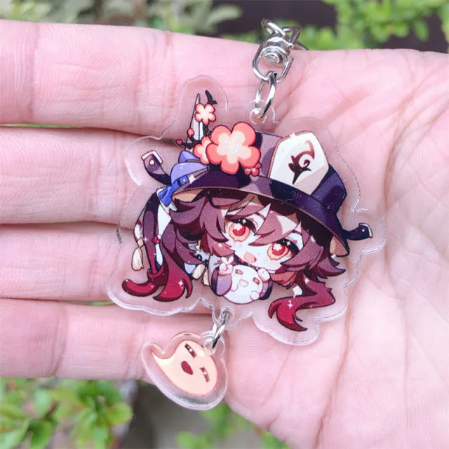 DB Global Surplus Game Genshin Impact Kaedehara Kazuha Tartaglia Keychain Accessories HUTAO XIAO Scaramouche Pendant Anime Cartoon Badge Games DB Global Surplus Game Genshin Impact Kaedehara Kazuha Tartaglia Keychain Accessories HUTAO XIAO Scaramouche Pendant Anime Cartoon Badge Games