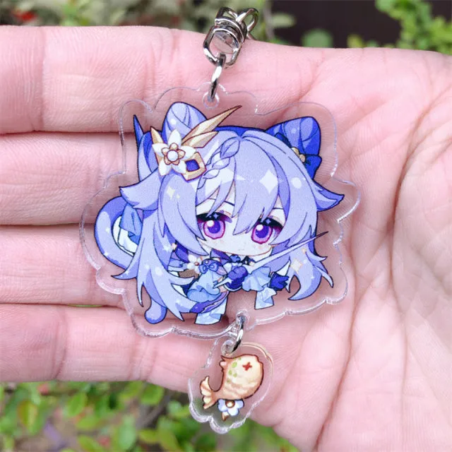 DB Global Surplus Game Genshin Impact Kaedehara Kazuha Tartaglia Keychain Accessories HUTAO XIAO Scaramouche Pendant Anime Cartoon Badge Games DB Global Surplus Game Genshin Impact Kaedehara Kazuha Tartaglia Keychain Accessories HUTAO XIAO Scaramouche Pendant Anime Cartoon Badge Games