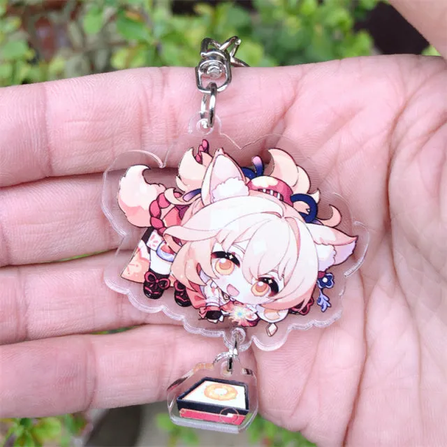 DB Global Surplus Game Genshin Impact Kaedehara Kazuha Tartaglia Keychain Accessories HUTAO XIAO Scaramouche Pendant Anime Cartoon Badge Games DB Global Surplus Game Genshin Impact Kaedehara Kazuha Tartaglia Keychain Accessories HUTAO XIAO Scaramouche Pendant Anime Cartoon Badge Games