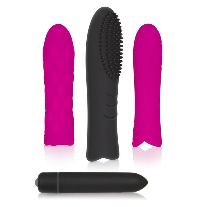 Evolved Sex Toys Evolved Trio Pleasure Sleeve Kit With Bullet Female Sex Toys