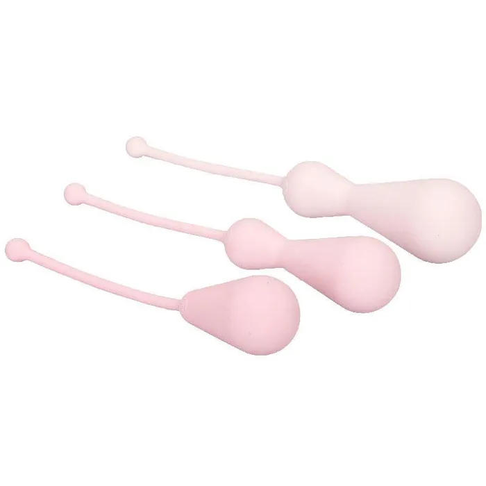 Female Sex Toys California Exotic Inspire Weighted Silicone Kegel Training Kit Female Sex Toys California Exotic Inspire Weighted Silicone Kegel Training Kit