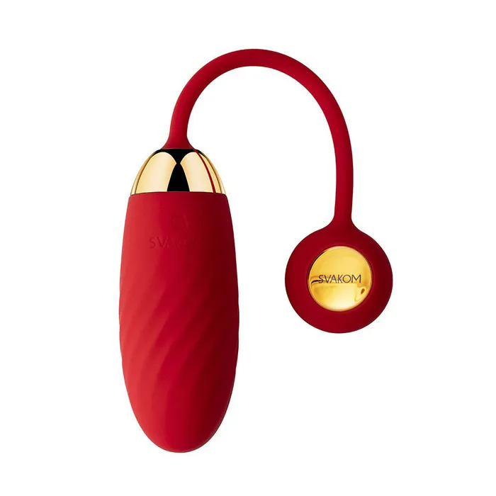 Female Sex Toys Svakom Svakom Ella Neo Red Interactive Vibrating Bullet