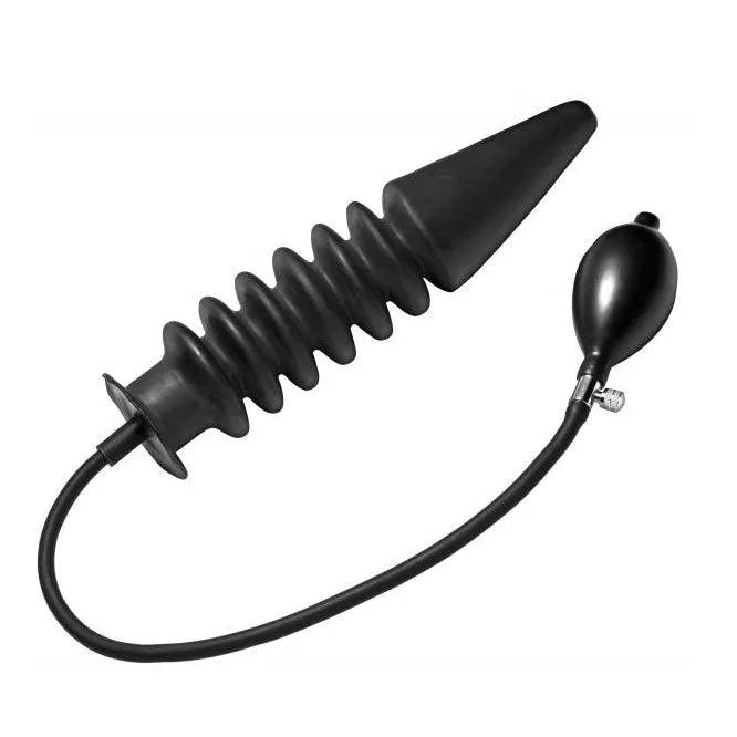 Male Sex Toys So Luxe Master Series Accordion Inflatable XL Anal Plug