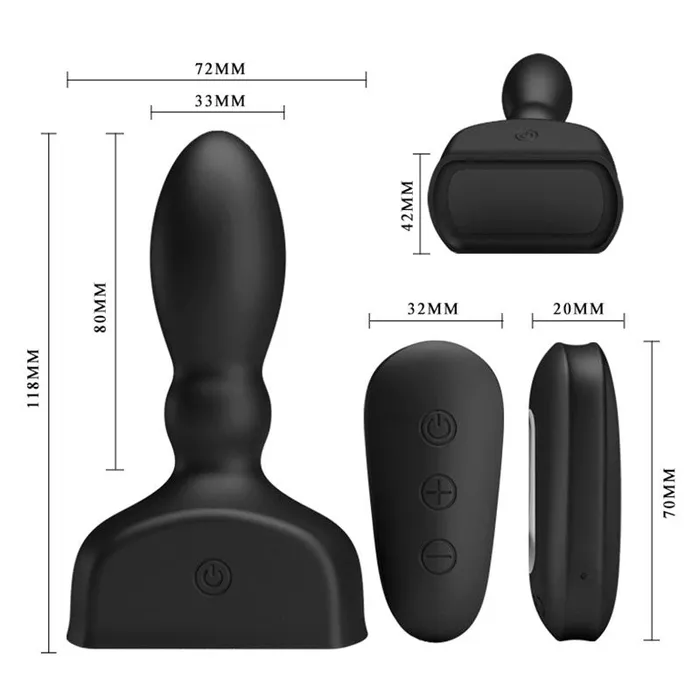 Male Sex Toys So Luxe Mr Play Inflatable Anal Plug