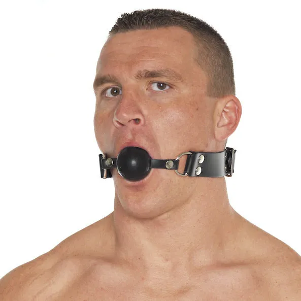 Male Sex Toys So Luxe Silicone Ball Gag