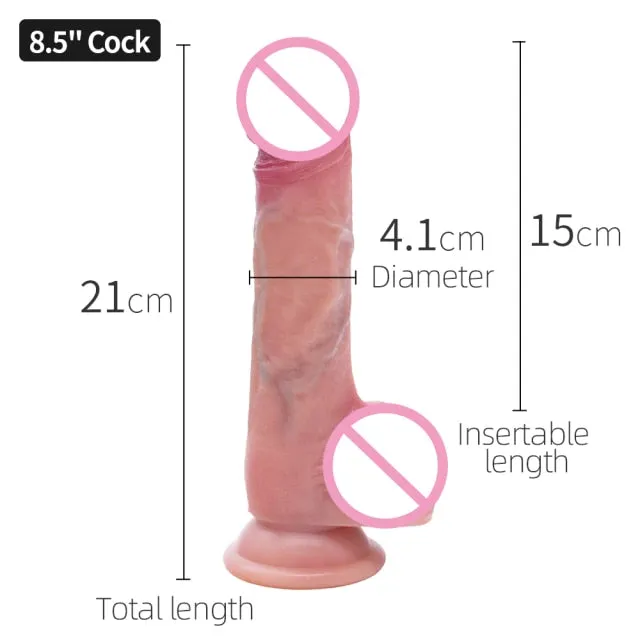 My Tiny Hole Female Sex Toys Realistic Suction Cup Dildo My Tiny Hole Female Sex Toys Realistic Suction Cup Dildo
