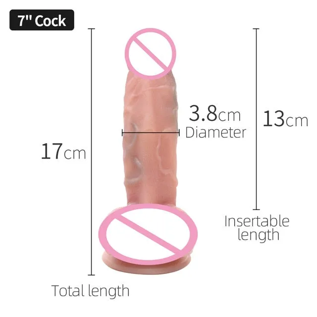 My Tiny Hole Female Sex Toys Realistic Suction Cup Dildo My Tiny Hole Female Sex Toys Realistic Suction Cup Dildo