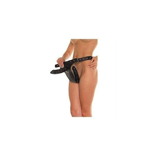 Rimba Leather Strap On Dildo Harness Female Sex Toys