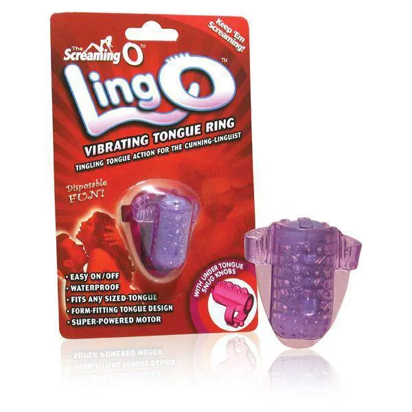 Screaming O Screaming O LingO Tongue Vibrator Female Sex Toys Screaming O Screaming O LingO Tongue Vibrator Female Sex Toys