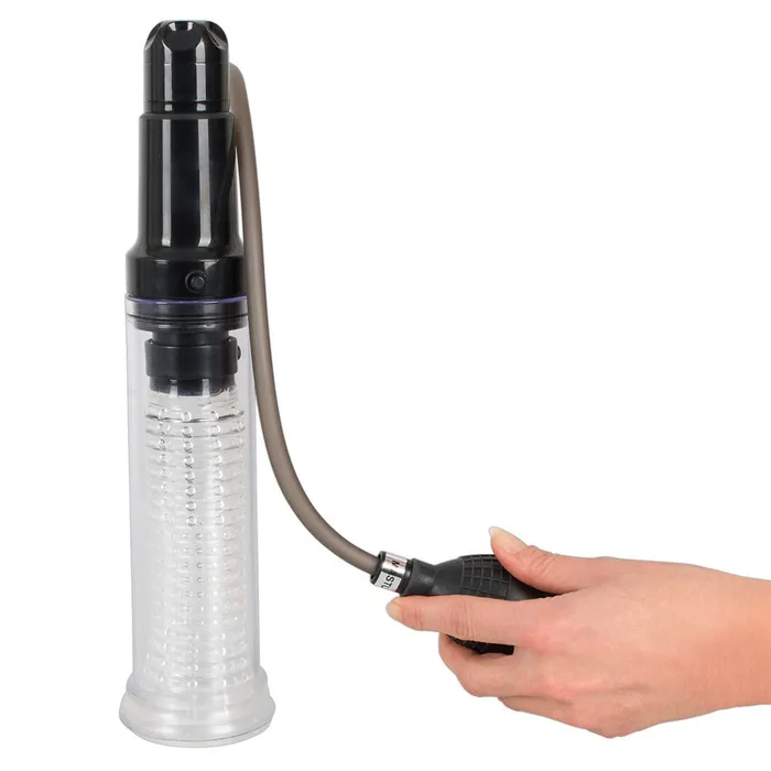 So Luxe Vibrating Multi Pump 2 In 1 Masturbator Male Sex Toys