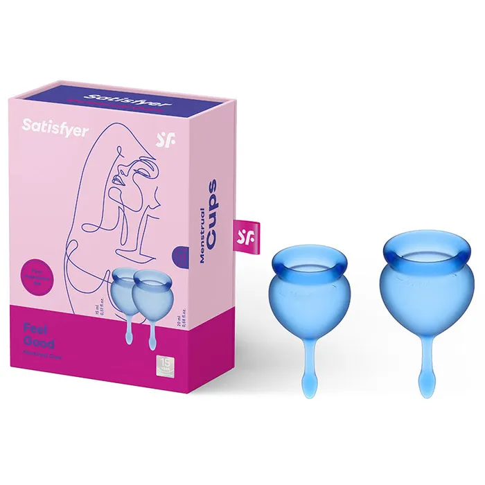 Vibrators Satisfyer Satisfyer Feel Good Menstrual cups Vibrators Satisfyer Satisfyer Feel Good Menstrual cups