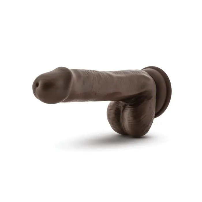 Blush Novelties Coverboy Top Gun Tommy 6 Realistic Cock Chocolate Dildos