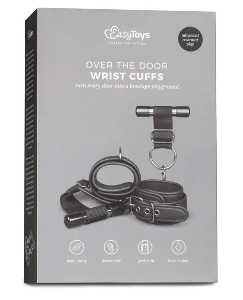 Edc Internet Bv Couples Faux Leather Over The Door Wrist Cuffs