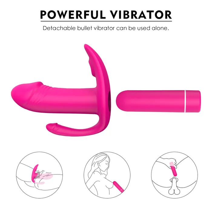 Female Sex Toys Sorlove 9 Modes G Spot Clit Anus Massager Panties Vibrator Detachable Bullet