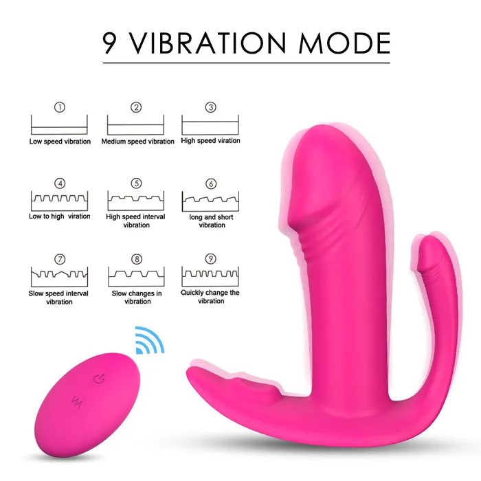 Female Sex Toys Sorlove 9 Modes G Spot Clit Anus Massager Panties Vibrator Detachable Bullet