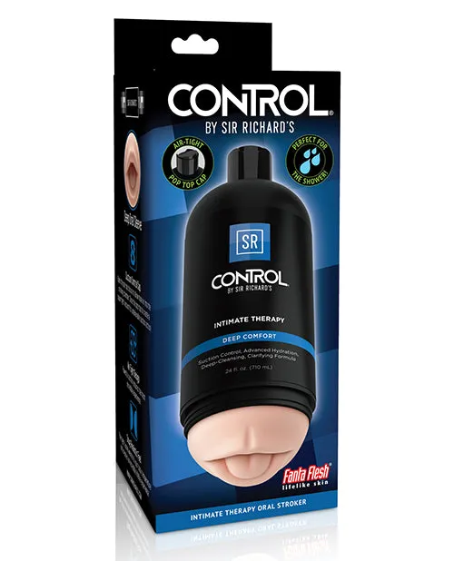Pipedream Sir Richards Control Intimate Therapy Oral Stroker Male Sex Toys