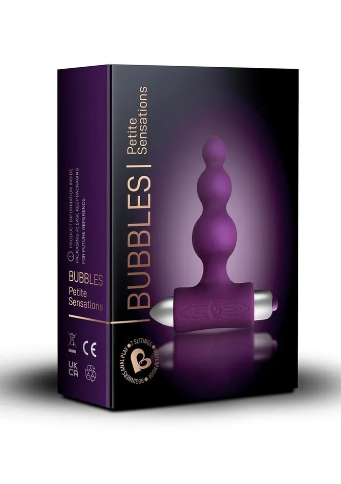 Rocks Off Anal Petite Sensations Bubbles Silicone Vibrating Butt Plug Rocks Off Anal Petite Sensations Bubbles Silicone Vibrating Butt Plug