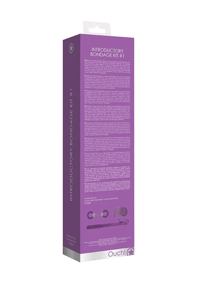 Shots America Introductory Bondage Kit 1 Purple Couples