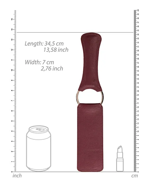 Shots America LLC Dildos Shots Ouch Halo Paddle Burgundy