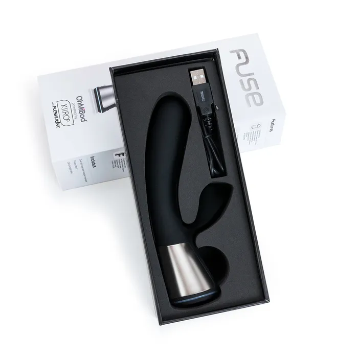 Vibrators OhMiBod OhMiBod Fuse Interactive Dual Stim Black