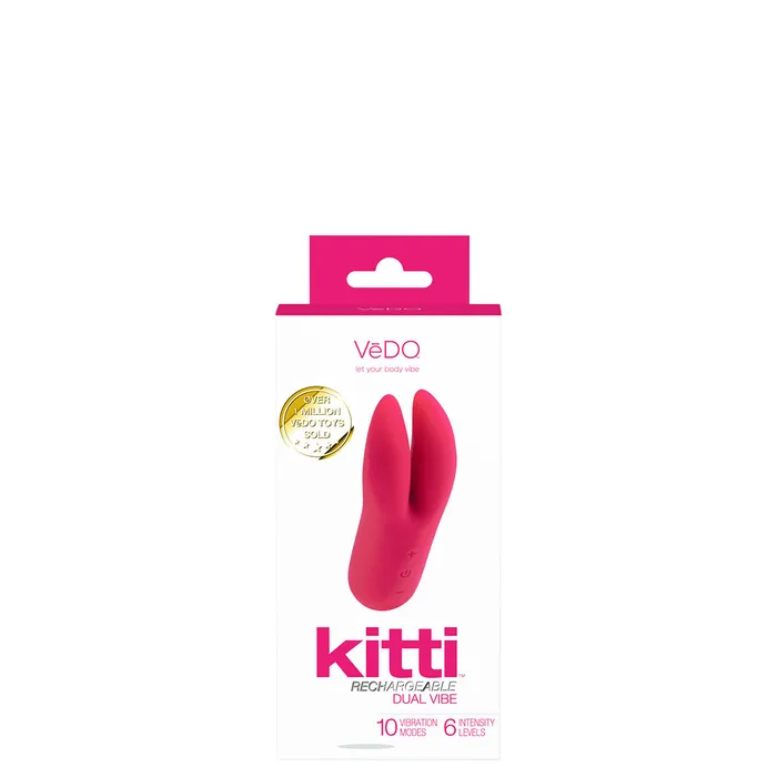 Vibrators VeDO VeDO KITTI Dual Vibe Pink