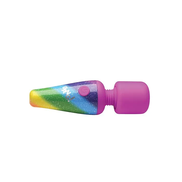 Xr LLC Bang Rainbow Mini Silicone Wand Vibrator Female Sex Toys